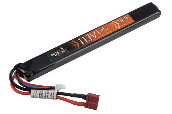 Lancer Tactical 11.1V 1000mAh 15c Dean Battery