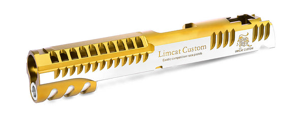 Airsoft Masterpiece Limcat Custom Slide (Gold/Silver)