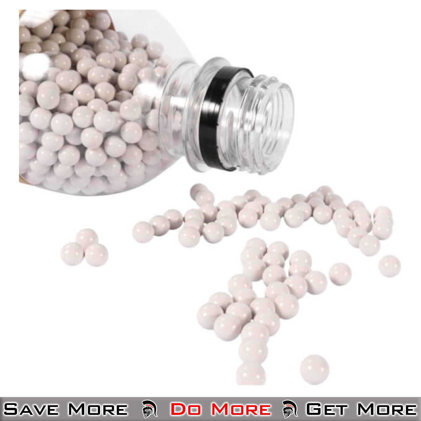 Elite Force MILSIM MAX BIO .32g WHITE 2700 ct Premium Airsoft Ammo 6mm BBs