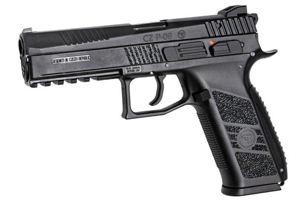 ASG CZ P-09 Suppressor Ready Co2 Airsoft GBb Pistol - Black