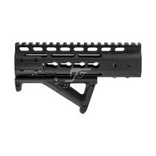 ACI MP Style Angled Fore Grip for 20mm & KeyMod & M- Lok Blk