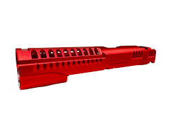 Airsoft Masterpiece Limcat Custom Slide (Red/Silver)