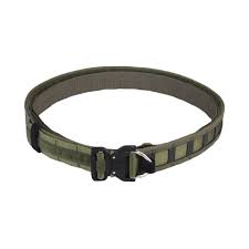 Special Combat Belt With Cobra Buckle Green