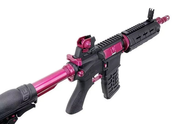 G&G GR4 G26 Airsoft Electric Blowback AEG Rifle - Black/ Pink