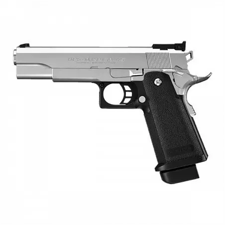 Tokyo Marui Hi-Capa 5.1 Tactical Custom Gas Blowback Airsoft Pistol - Silver